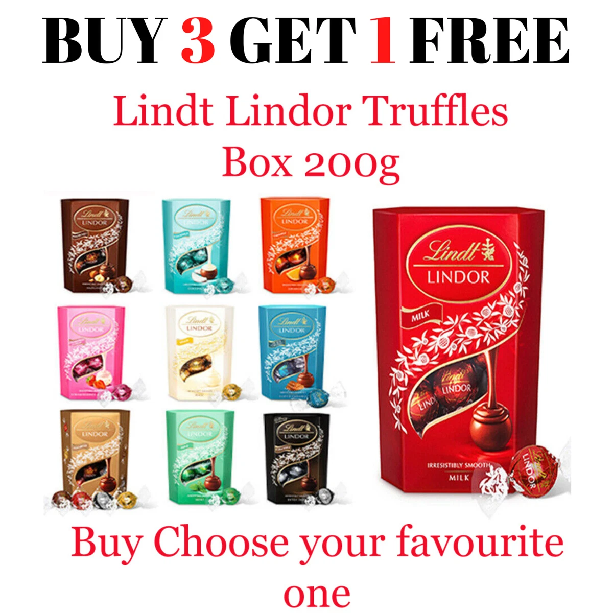 Lindt flavours sale