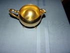 COFFEE CREAMER VINTAGE  24KT GOLD ELECTROPLATED  INTERNATIONAL SILVER COMPANY — photo 1