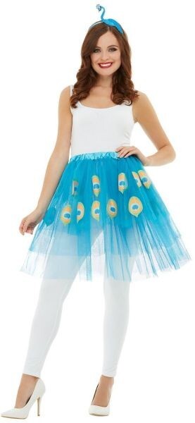 Ladies Peacock Fancy Dress Instant Costume Kit