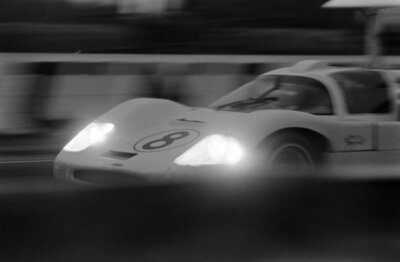 Bruce Jennings & Bob Johnson Chaparral 2F Chevrolet Le Mans 1967 Old Photo 45