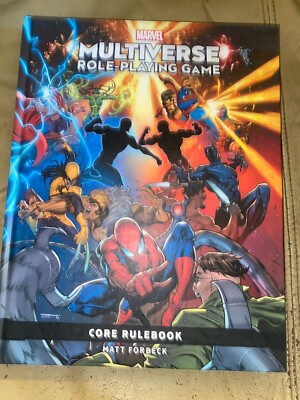 Marvel Multiverse Role-Playing Game: Core Rulebook by Forbeck ...