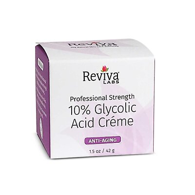 10 Glycolic Acid Skin Moisturizer High Potency Paraben Free 1.5 Ounce