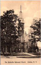 The Methodist Episcopal Church in Goshen New York NY 1940s Postcard Albertype