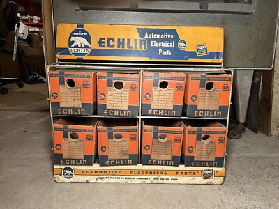 Vintage Echlin Automotive Parts Counter Top Display