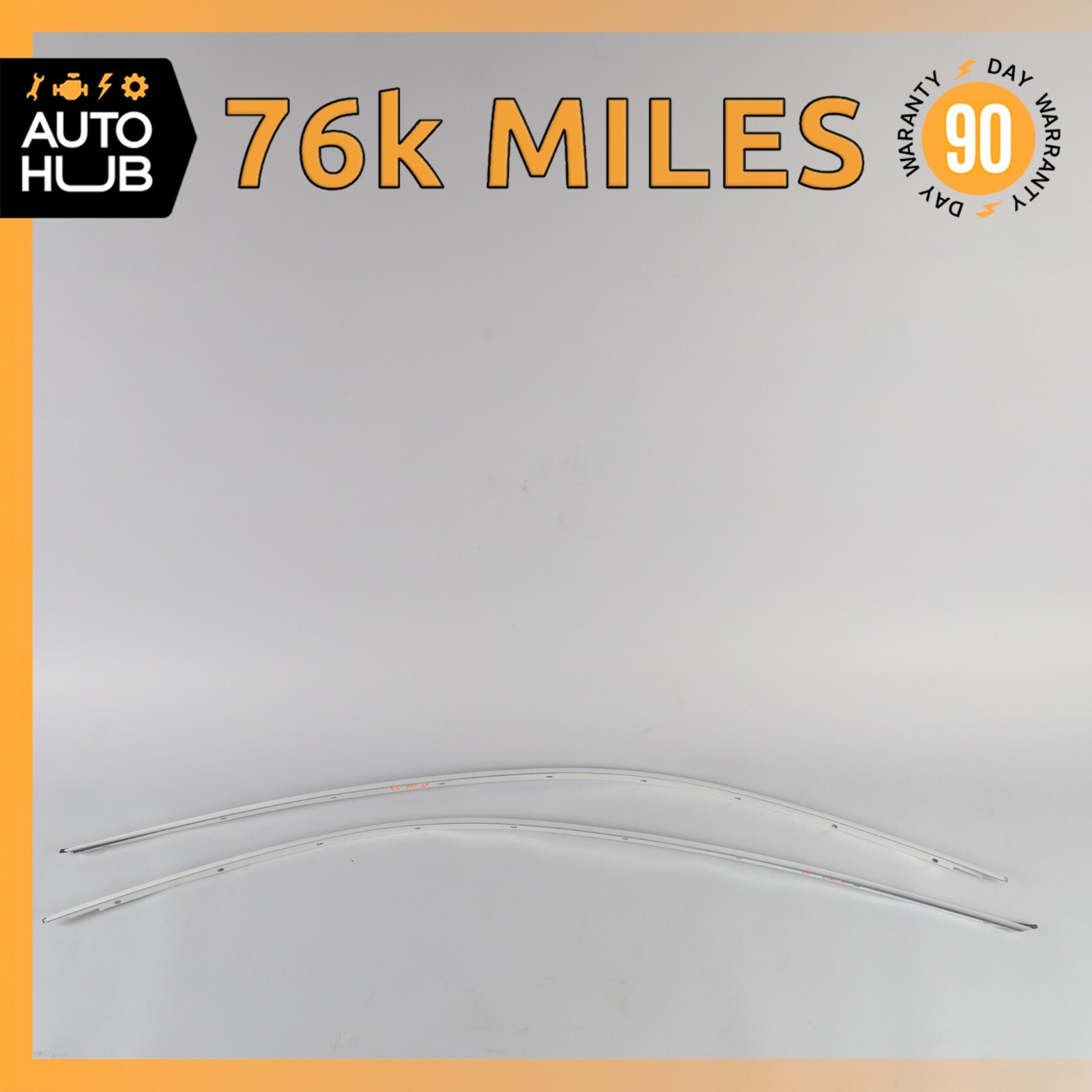Maserati GranTurismo M145 Exterior Door Upper Molding Trim Left & Right OEM 76k