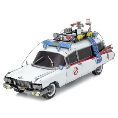 Ectomobile ECTO-1 Ghostbusters Fahrzeug metal earth Model Set Fascinations Iconx