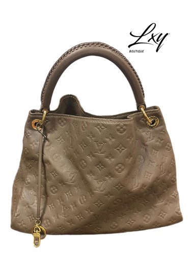 artsy handbag monogram empreinte leather mm