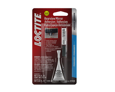 Loctite Rearview Mirror Adhesive, 2 pc Kit, 37438