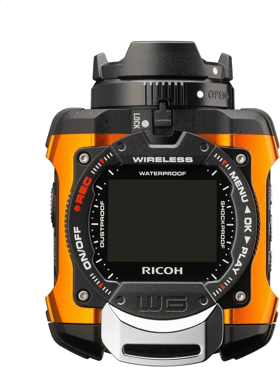 Ricoh Waterproof Action Camera Wg-m1 Orange From Japan for sale