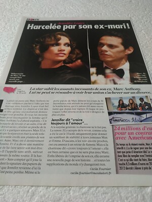 Presseschnitte Jennifer Lopez Marc Anthony Clippings