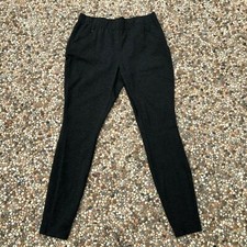 J. Jill Ponte Leggings Charcoal Gray Pull On Elastic Waist Women's Pants Size S