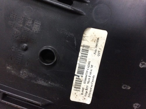 Skidoo REV MXZ Renegade GSX Summit Mach Z 1000 04-07 Seat *NEED STAPLE* 22010714 - Picture 10 of 12
