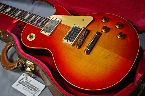 Gibson Custom Shop 1958 Les Paul Standard Reissue VOS WCS Washed Cherry 2024 - Picture 5 of 10