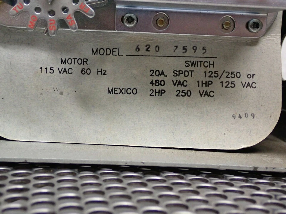 Midtex Relays Model 620-7595 Cyclemaster Motor 115V 60Hz Used With Warranty - Image 3 of 4