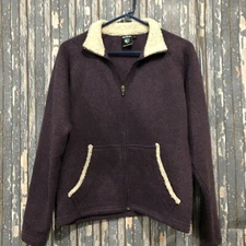 Kuhl Outdoor Women's Alpaca Full Zip Fleece Jacket Size Small