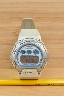 Casio Illuminator 3225 Digital Watch W-214H, Alarm Chronograph