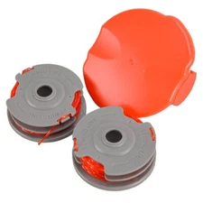 1Set Trimmer Spool Line & Spool Cap Fit for Flymo Contour 500 700 500XT FLY021