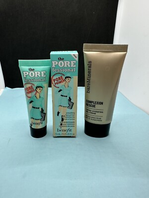 BENEFIT THE POREFESSIONAL PORE PRIMER 7.5 ML / 0.25 FL OZ + bareMinerals *READ