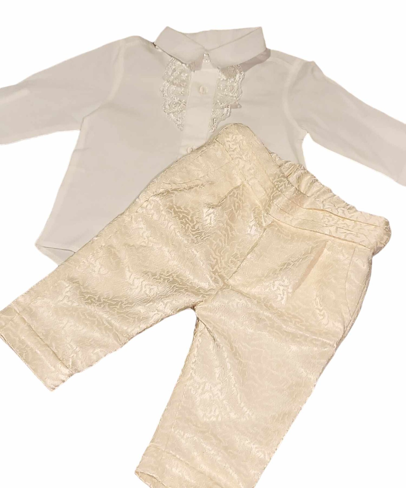 Baby Anzug Taufanzug Babyanzug Taufoutfit Partyanzug Taufe Anzug Gr. 74 6-9 Mon