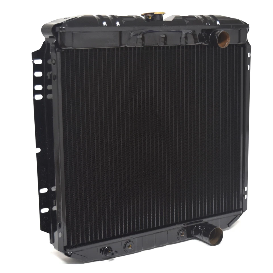 Radiador de cobre 20" ACP MaxCore 3 filas V8 1968-1969 Torino Foto 2 de 4