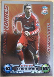 Topps Match Attax 08/09 - Fernando Torres - Star Player ...