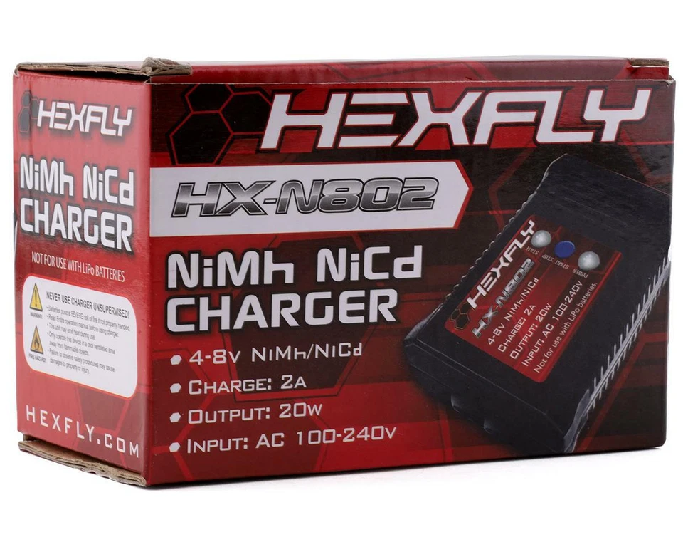 Redcat Hexfly HX-N802 NiMh/NiCd 2A Charger [RER07787] - Image 3 of 3