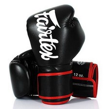 FAIRTEX MUAY THAI KICK BOXING GLOVES BGV14 BL...