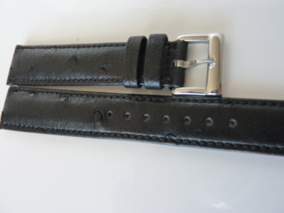 Chronoswiss Ostrich leather strap  luxury men's 18mm . New