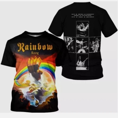 NEW band Rainbow Music Band 3D hot shirt 3d cute gift 3d MR99