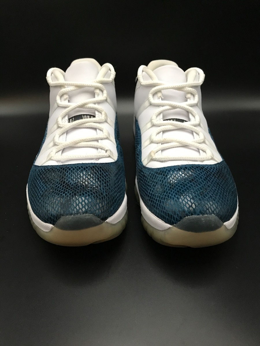 2019 Air Jordan 11 Retro Low Snake Navy Size 14- Used No Box | eBay