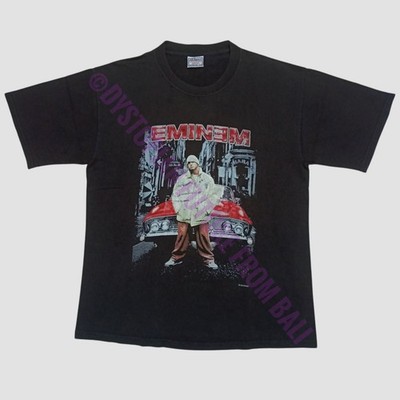 Vintage 2000 Eminem - Lowrider Car Rapper Rap Hip Hop Singer Music T-shirt