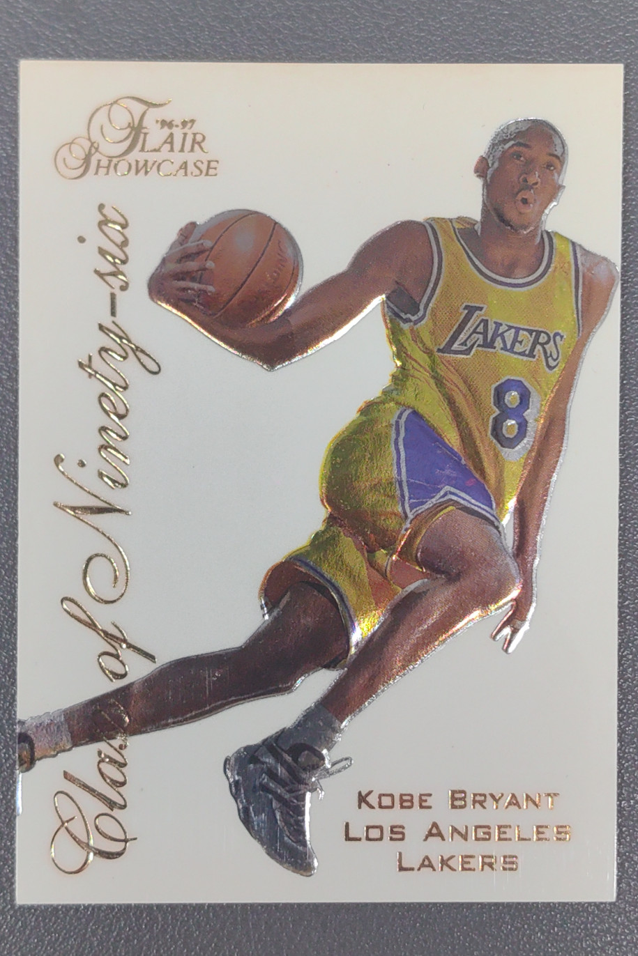 Kobe Bryant 1996 Flair Showcase #4 Class of '96 Price Guide