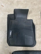 Floor Mat BMW OEM 2014 BMW Black weather resistant floor  mats good condition 