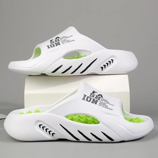 Summer Men Massage Slippers Indoor Outdoor Sandals Beach Casual Shoes Soft Sole