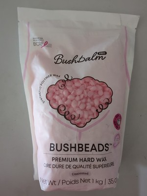 Bushbeads Hard Wax Beads for Hair Removal BCRF Exp Nov 2028