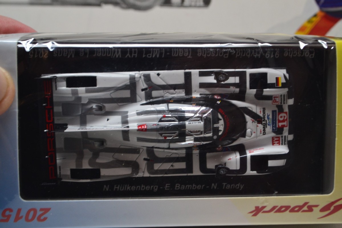 Spark Porsche 919 Hybrid N°19 Winner 24h of Mans 2015 1/43