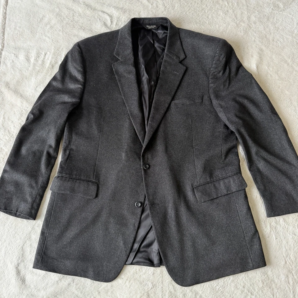 Abrigo deportivo Blazer Jos A Bank para hombre 100 % cachemir 48L Foto 2 de 4