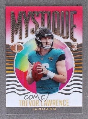 2021 Panini Illusions Mystique Pink 298/399 Trevor Lawrence #MY-1 Rookie RC 7ba