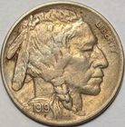 1919 buffalo nickel 5c - free shipping