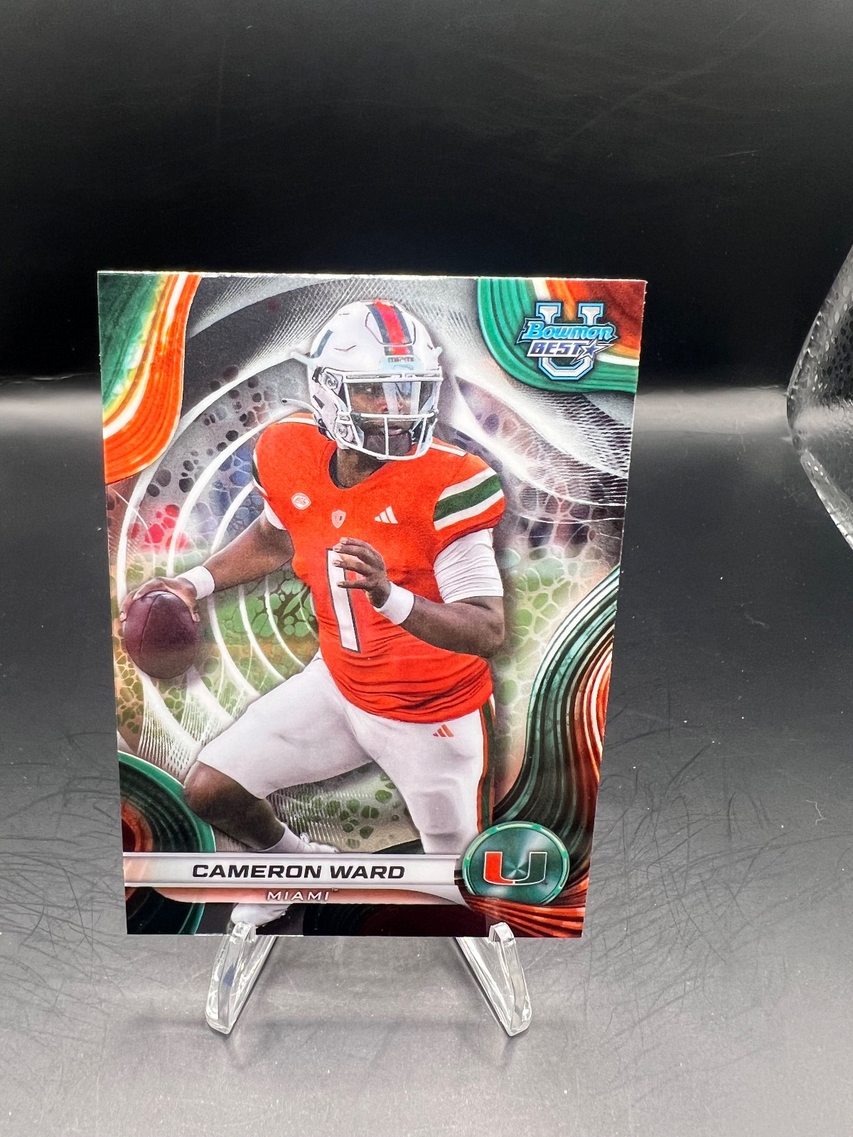 2024 Bowman U Best Football Cam Ward #8