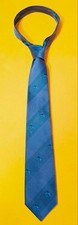 Burberry Tie Made In England Silk Striped Glossy Dead Stock Minimal use
