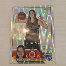 Topps 2023 Chrome McDonald's All American Addy Brown Refractor #88