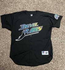 Fred McGriff Tampa Bay Rays 1998 Inaugural Season Jersey Size 52