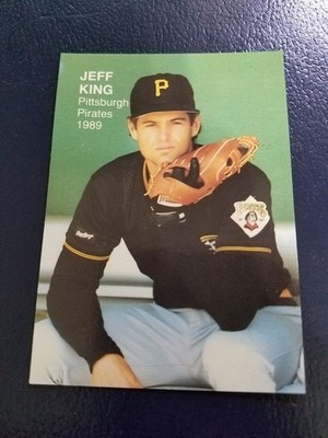 Jeff King Pittsburgh Pirates #12 1989 Rookies Superstars Oddball WOW