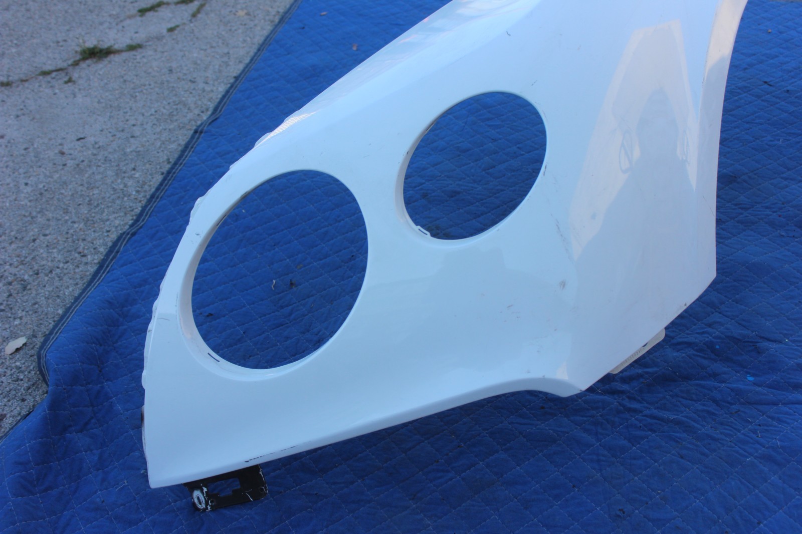 12-15 BENTLEY CONTINENTAL GT GTC FENDER FRONT GENUINE FACTORY OEM WHITE LEFT LH