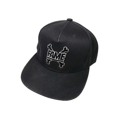 Vintage Y2K Hall Of Fame Snapback Hat 2nd Sucks Cross Bones Retro Skateboard 