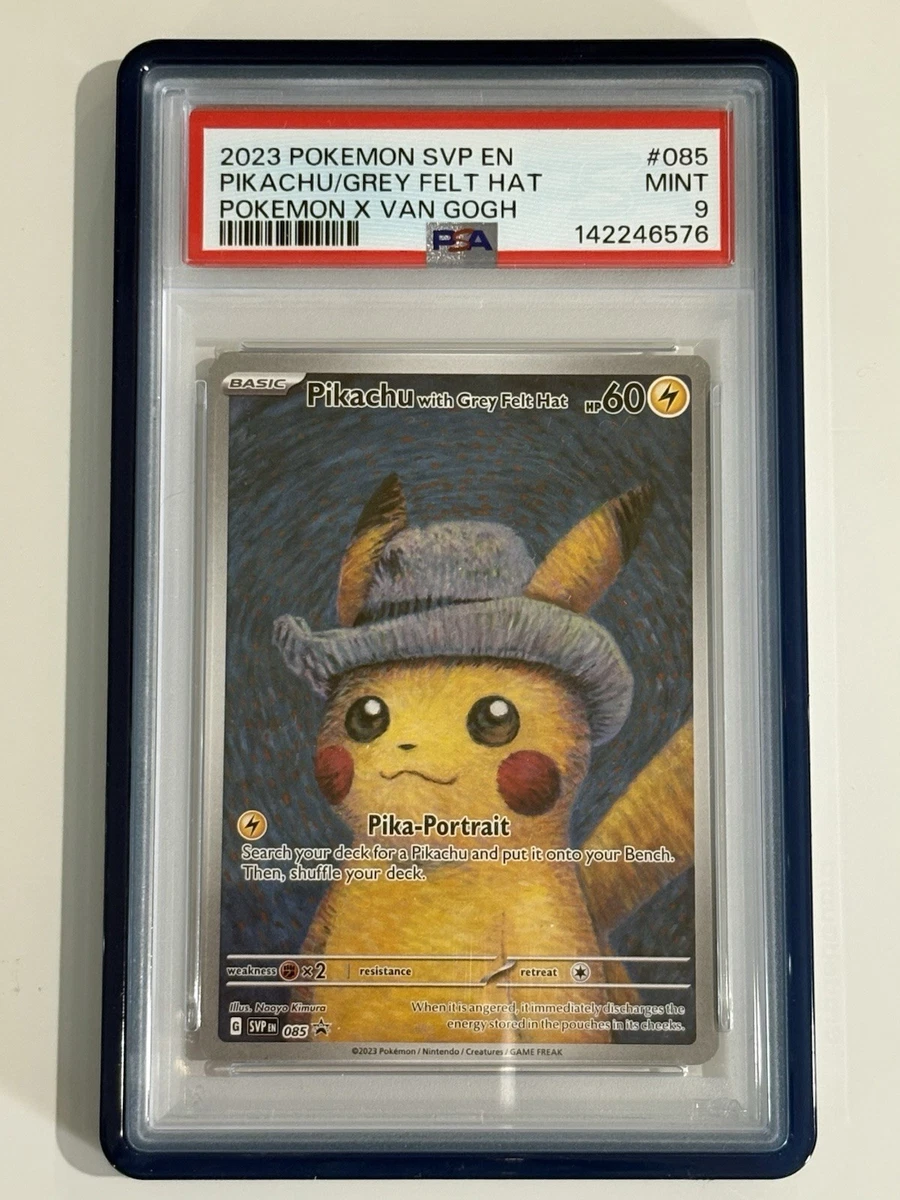 Pikachu with Grey Felt Hat 085 Sv: Scarlet & Violet Promo Cards