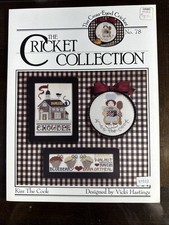 Cricket Collection Cross Stitch Pattern Chart Leaflet KISS THE COOK 1990 