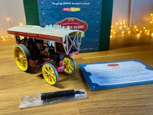 Corgi Diecast Model Vintage Glory of Steam Fowler B6 Super Lion Showmans Engine - Picture 5 of 11