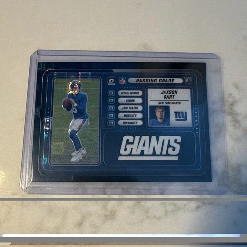 2025 Donruss Optic Jaxson Dart Black Pandora (RAW)